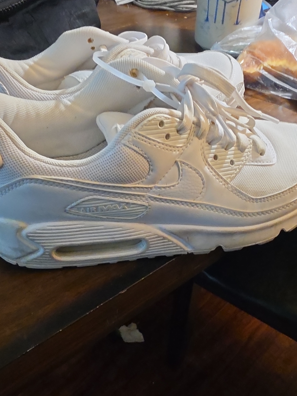 Nike White Air Max Low-Top Sneakers